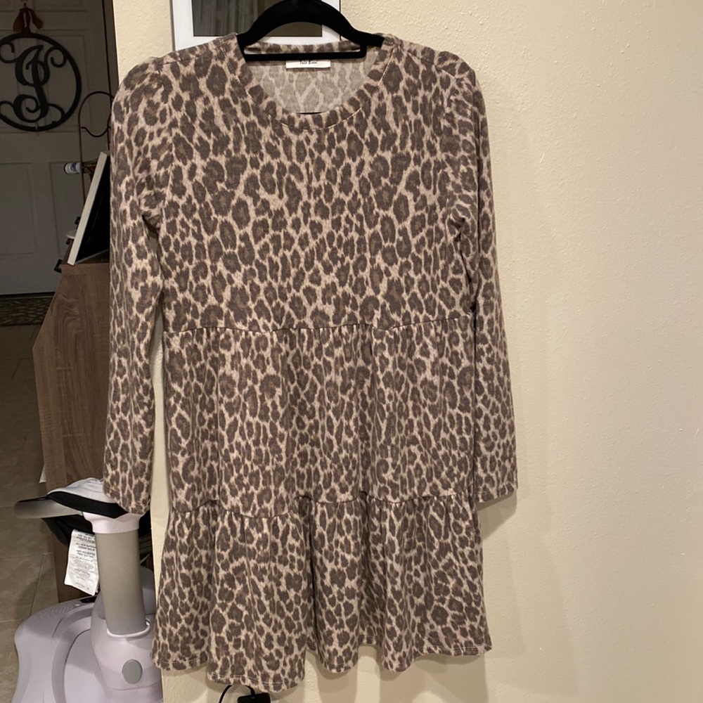 Long sleeve sweater dress in great condition!